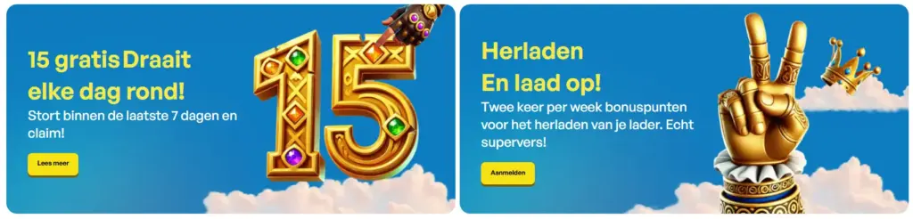 Cashback-aanbieding voor verloren inzetten