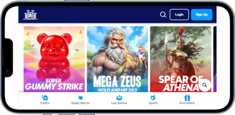 Toegang tot het casino via de officiële mobiele app